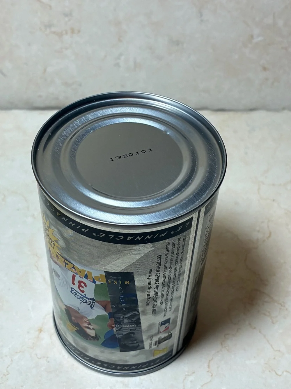 Sealed Pinnacle Inside 1997 Baseball Card Can - Mike Piazza